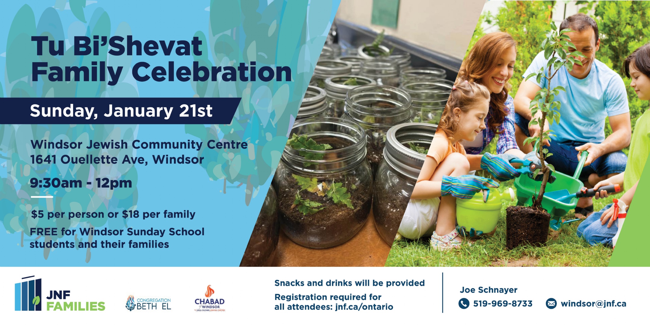 Windsor Tu Bi'Shevat Family Celebration Windsor Tu Bi'Shevat Family Celebration